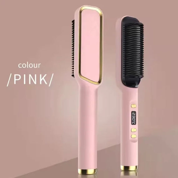 美品　ELEMEA comb STRAITNER 2 in 1 Straightener Styling Comb – Carenest