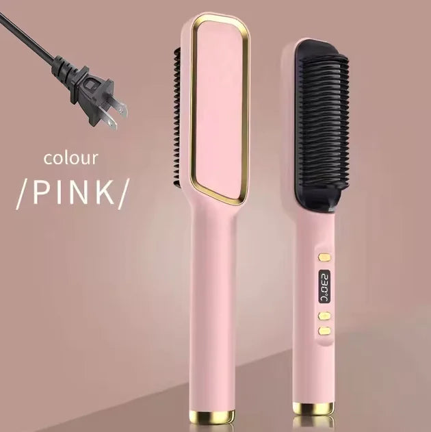 2 in 1 Straightener Styling Comb