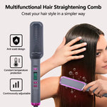 Load image into Gallery viewer, 2 in 1 Straightener Styling Comb
