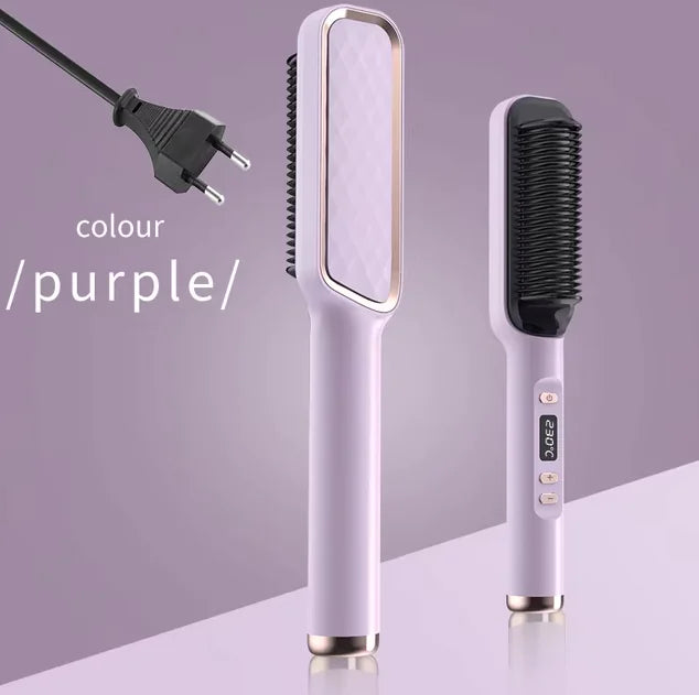 2 in 1 Straightener Styling Comb